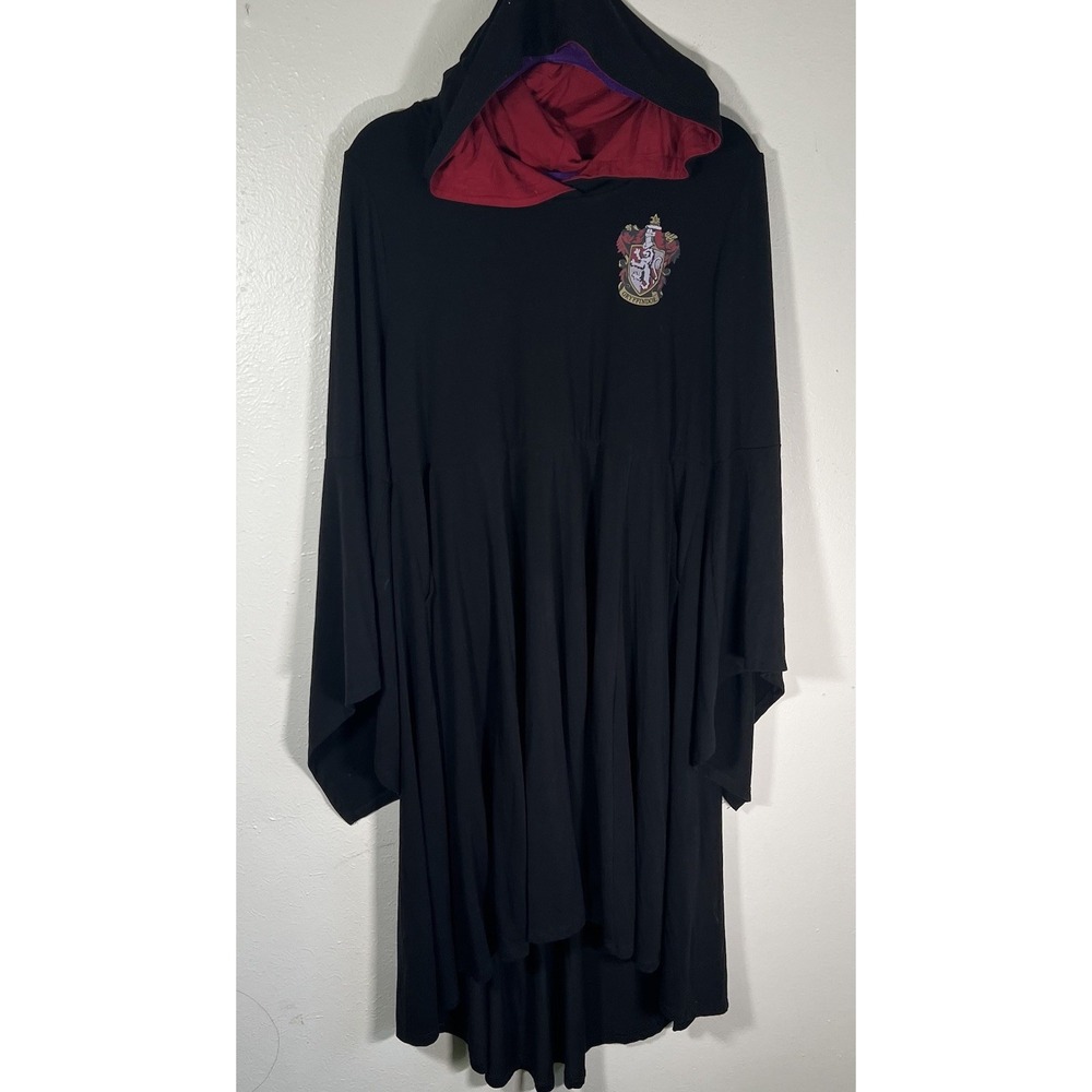 Harry Potter Gryffindor Costume Plus Size (1) Hooded Dress Cloak Wizarding World